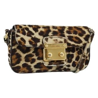 Miu Miu Pre-owned Cross Body Bags, female, Multicolor, Size: ONE SIZE Pre-owned Shoulder Bag