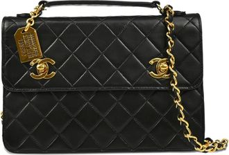 Chanel Borsa a mano two-way 1990 - Nero