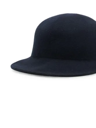 Fabiana Filippi Wool Blend Bucket Hat - Navy