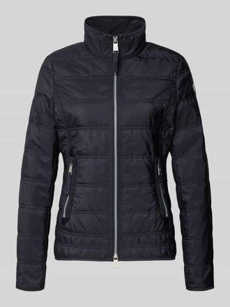 Fuchs Schmitt Steppjacke mit Stehkragen und Rei&szlig;verschlusstaschen in Marine, Gr&ouml;&szlig;e 36