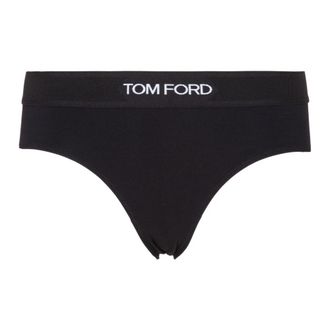 Tom Ford Modal Signature Boy Shorts - Dames - Onderbroek - Zwart - S - Ondergoed