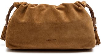 Veronica Beard Small Suede Shoulder bag - Mid Brown - One Size