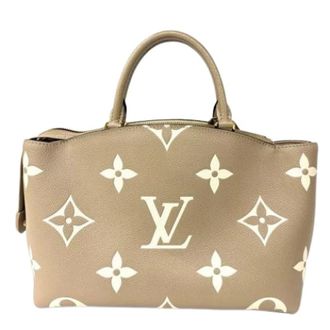 Louis Vuitton Pre-owned Vintage Monogram Empreinte Handbag - Dames - Pre-owned - Beige - Maat: ONE Size Leer