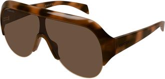 Gucci GG2023S 002 Womens Sunglasses Tortoiseshell Size 99 - Free RX Lenses - Free RX Lenses