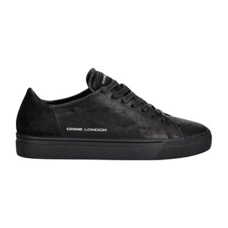 Crime London Schoenen, Heren, Zwart, 41 EU, Leer, Amuse Sneakers