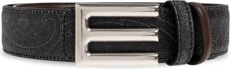 Etro Omkeerbare Riem - Heren - Riemen - Bruin - 80 CM - Leer - Accessoires