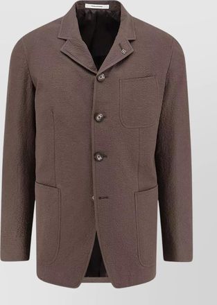 Tagliatore single-breasted cotton blazer
