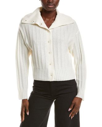 Naadam Premium Cashmere Reversible Collared Cardigan