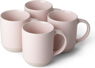 Fable Home Small Mugs in Blush Pink at Nordstrom