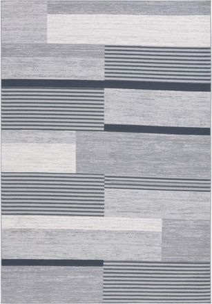 Safavieh Alfombra poli&eacute;ster grigio/nero avorio 91 x 152 cm