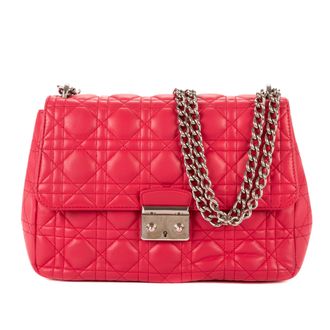 Dior Pre-owned Womens Miss Medium Crossbody - Pink - One Size