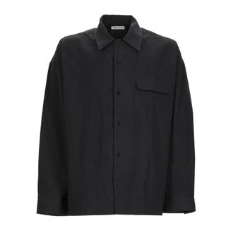 Ymc You Must Create Camicia Oversize con Bottoni - - Shirts - Uomo - Nero - M
