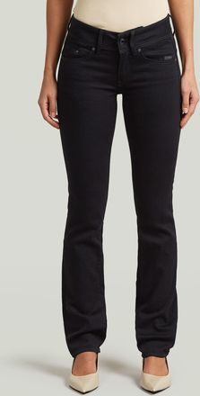 G-Star Midge Slim Straight Jeans - Zwart - Dames
