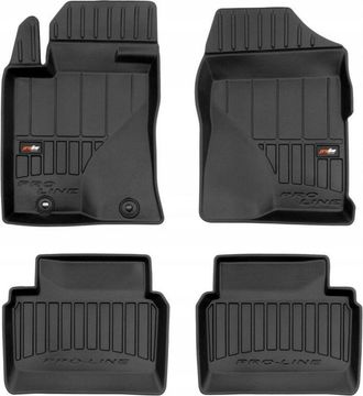 OEM Alfombras De Goma Toyota Avensis T25 2003-09 Bandejas