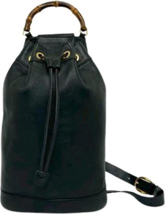 Gucci Pre-owned Bolso Cubo Vintage - Pre-owned - Mujer - Negro - ONE SIZE