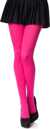 Romartex Opaque 100 Denier Tights, 23 Colours, Sizes S-XL, XL, pink