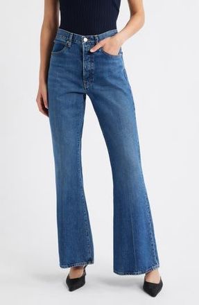 Frame Denim The Lax High Waist Flare Jeans in Pilot at Nordstrom Rack, Size 27