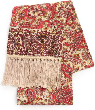 Valentino Garavani Voyage Imaginaire Scarf - Mens - Silk