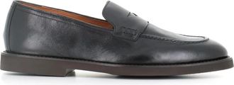 Doucal's Triumph Loafer - Heren - Loafers - Zwart - 42 1/2 EU - Leer - Schoenen
