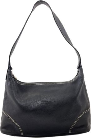 Longchamp Leather Shoulder Bag (Pre-Owned)