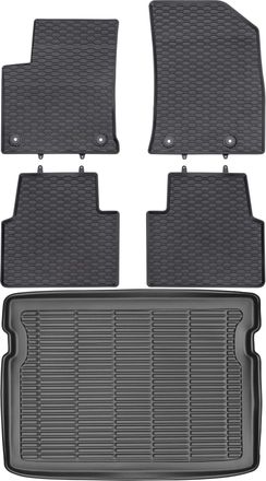 OEM Juego De Alfombrillas De Goma Para Coche Y Alfombrilla Para Maletero Del Opel Crossland X Crossover De 2017