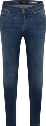 Replay Anbass katoenen slim-fit jeans voor dames (Blauw)