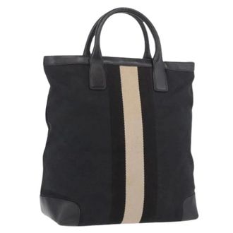 Gucci Bolso Tote GG de Lona Pre-owned Vintage - Pre-owned - Mujer - Negro - ONE SIZE