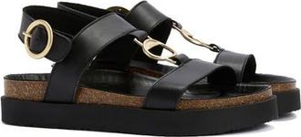 Barbour Gwen Slingback Sandal in Black at Nordstrom, Size 6