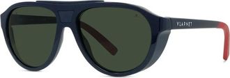 Vuarnet Altitude 04 Zonnebril - Heren - Accessoires - Blauw - Maat: 58 MM Nylon