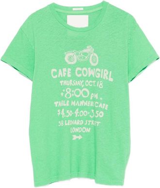 Mother Print-detail T-shirt