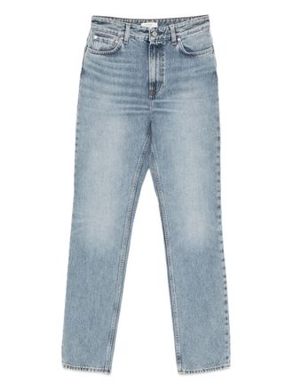 Toteme slim-fit jeans - women - Organic Cotton - 24/28 - Blue