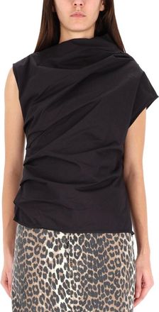 Ganni Tops With Ruches-Donna