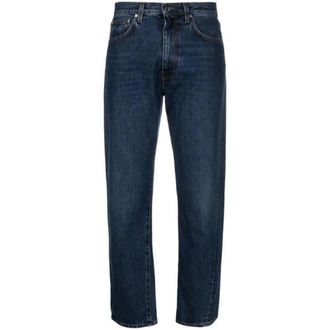 Toteme Straight Jeans, female, Blue, Size: W25 L30 Twisted Seam Denim Jeans