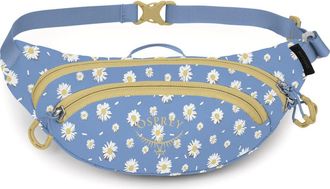 Osprey Mini Daylite Water Repellent Belt Bag in Daisy Print Sevres Blue at Nordstrom