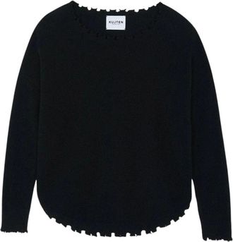 Kujten Kujten, Truien & Vesten, Dames, Zwart, S, Wol, Mela Sweater
