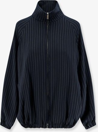 Frankie Shop Giubbino gessato Baxter in materiale riciclato - THE FRANKIE SHOP - gender_Woman