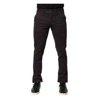 Sun 68 Pantalones Slim-fit - Trousers - Hombre - Gris - W31