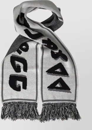 Dolce & Gabbana cashmere knitted scarf