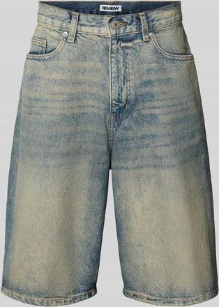 Review Jeansshorts im Used-Look mit Eingrifftaschen in Blau, Gr&ouml;&szlig;e XXL