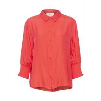Cream Overhemden, Dames, Rood, XS, Shirt