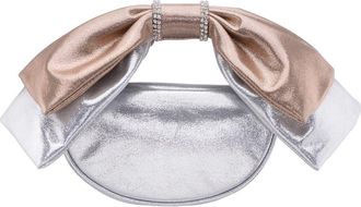 Nina Eveie Top Handle Bag in Silvergold at Nordstrom