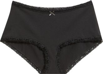 SKIMS Lightweight Lace Boy Shorts in Soot Tonal at Nordstrom, Size Xx-Small