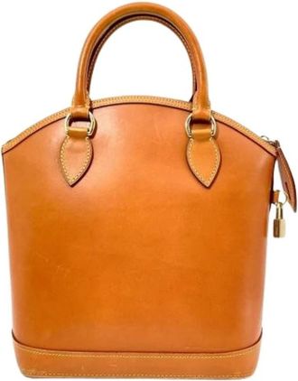 Louis Vuitton Pre-owned Nomade Leren Handtas - Dames - Vintage Handtas - Bruin - ONE Size - Leer - Vintage