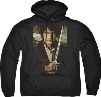 Gildan The Hobbit Baggins Poster Adult Pull Over Hoodie / Hooded Sweatshirt