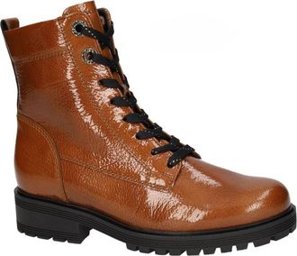 Gabor 52.765.83 Veterlaarsjes - Dames - Veterlaarzen - Bruin - 37 1/2 EU - Leer - Schoenen