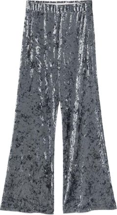 Forte_Forte Grey Velvet Trousers