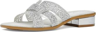 David Tate Cristal Womens Sandals Silver : 10.5 WW (EE), Synthetic