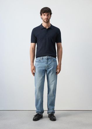 Mango Jeans Bob regular-fit blu medio - Uomo - 44 - MANGO MAN