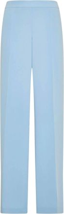 Maison Common Womens Wide Leg Travel Save Trousers In Sky