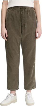 Benetton Wijde Broek - Heren - Straight fit broeken - Groen - XL - Katoen - Broeken